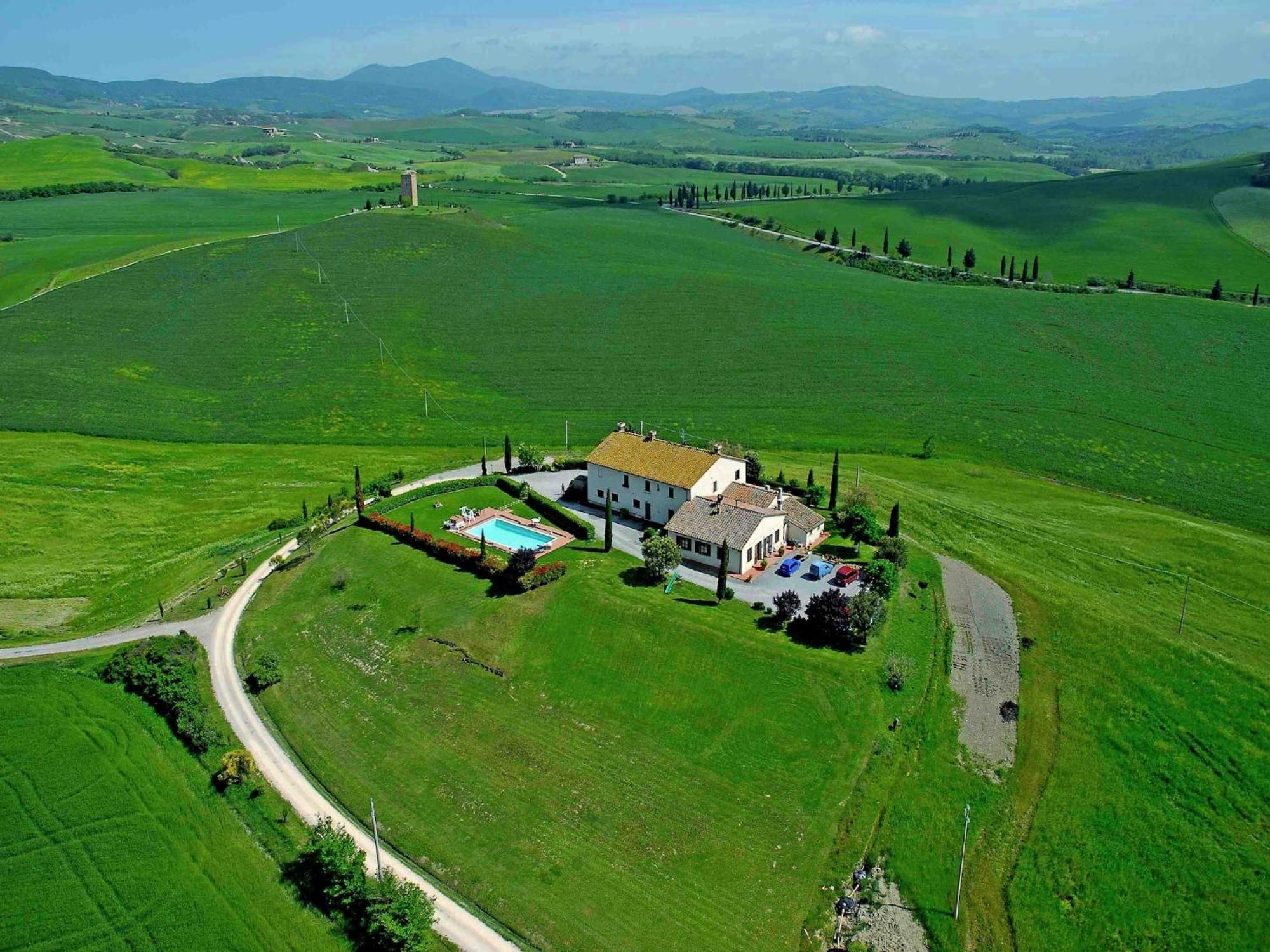 Modern Farmhouse In Pienza With Pool Extérieur photo